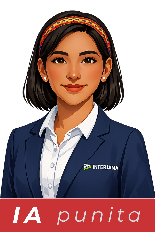 IA punita, asistente administrativa de INTERJAMA